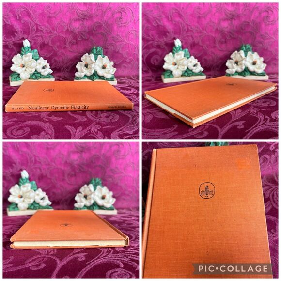 1969 Nonlinear Dynamic Elasticity by D.R. Bland. Vintage Book - Picture 2 of 10